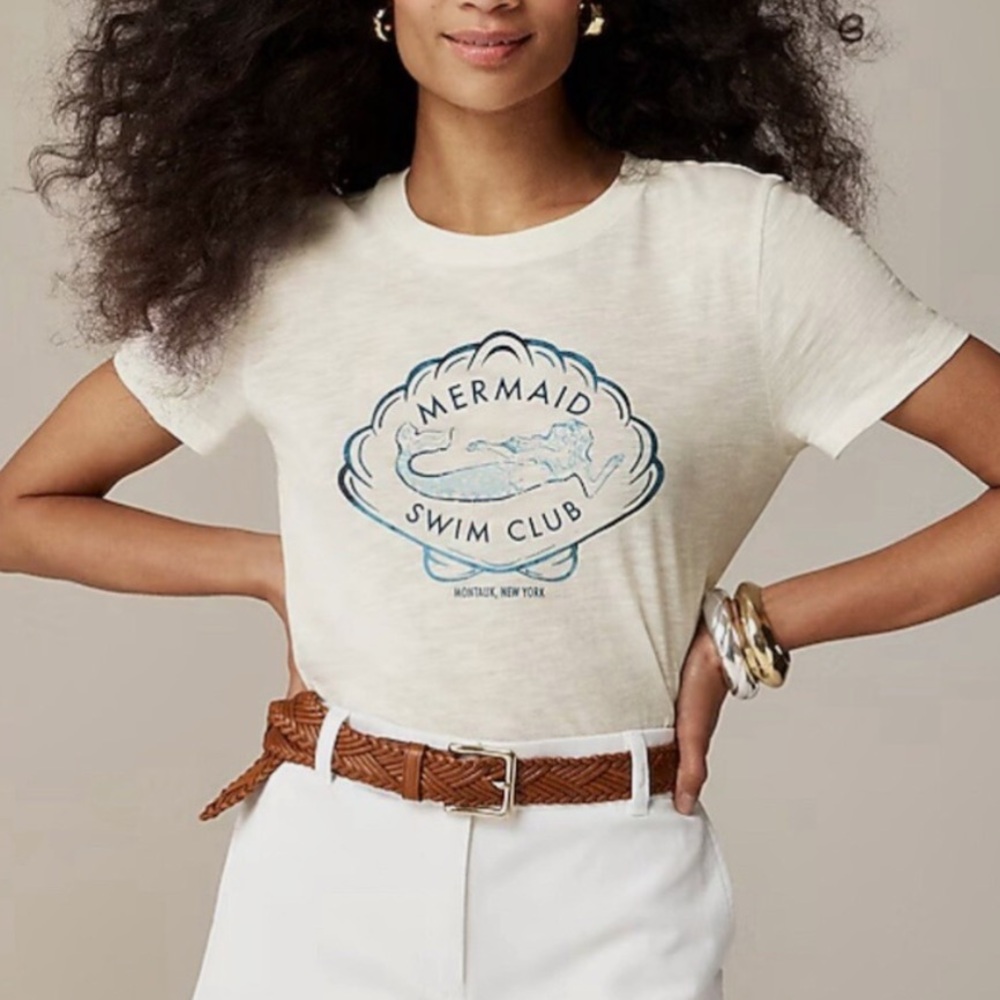 J.Crew Mermaid Swim Club T-Shirt